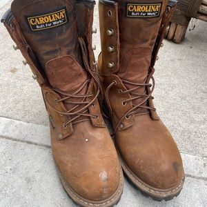 Carolina Mens work boots. Like new wore for 1 week.